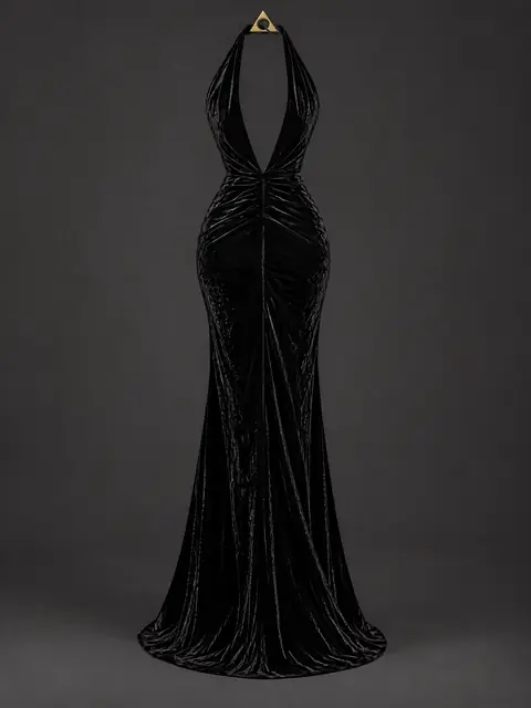 The Severance Gown, back