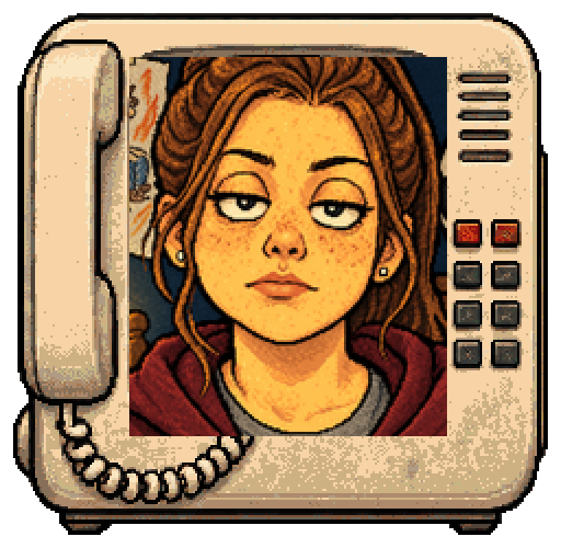 Kaylee, the desk-phone portrait from the show.